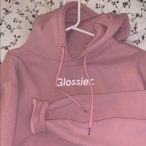 Glossier Pink Hoodie